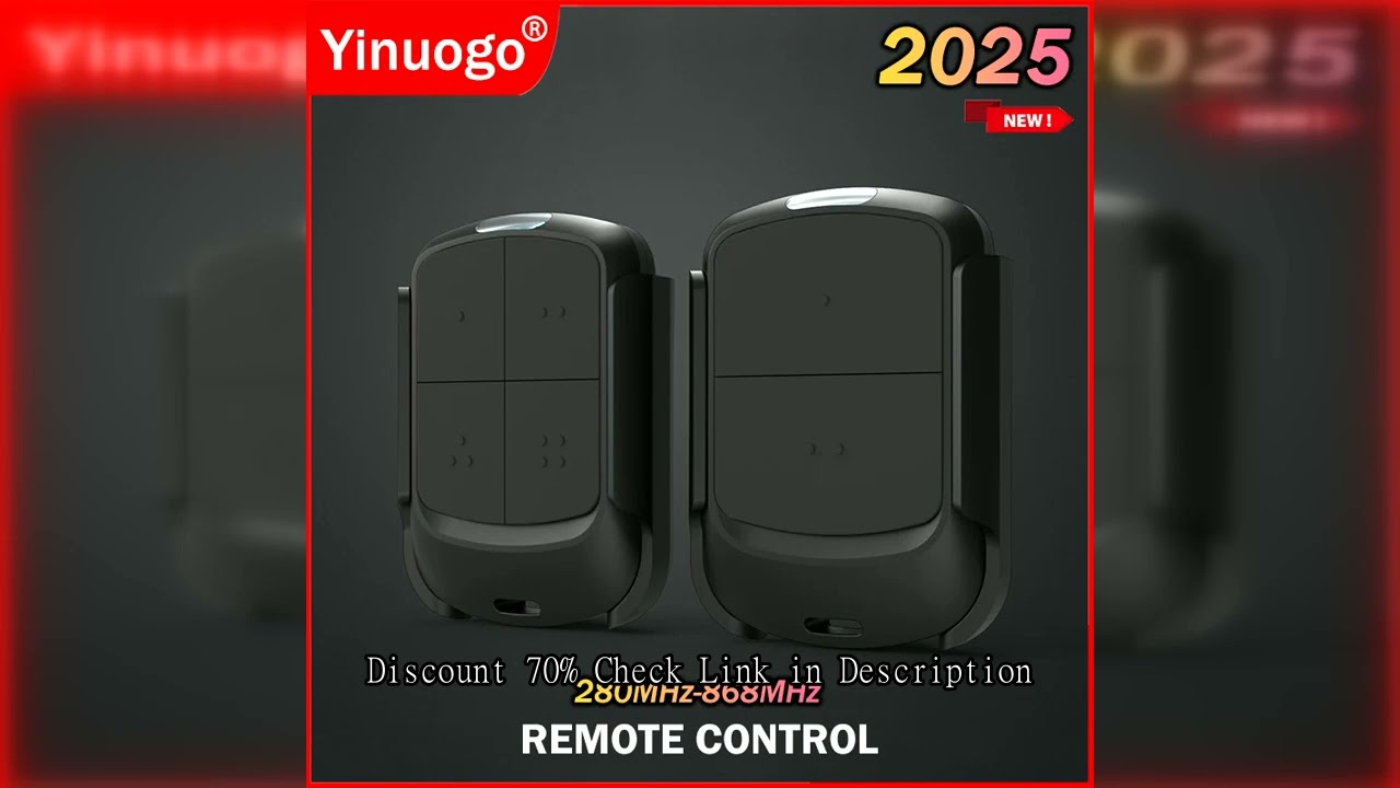 Multi Frequency Garage Door Electric Gate Remote Control Duplicator Opener 280MHz-868MHz 433MHz Code