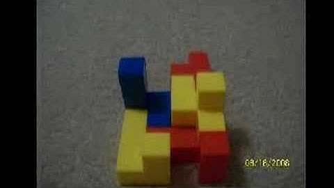 Tetris Cube stop motion