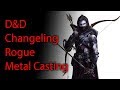 D&amp;D Changeling Metal Figurine Casting