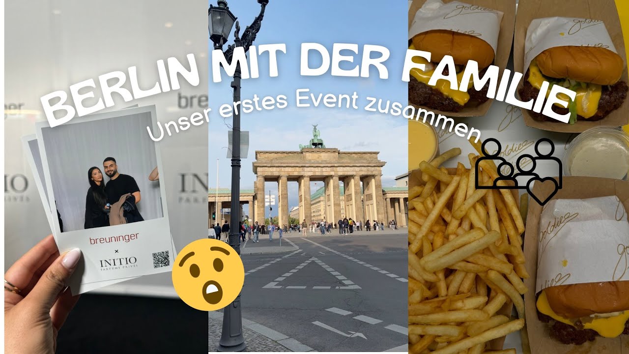 ERSTES EVENT zusammen & wieder in Berlin?? | Dilber & Deniz