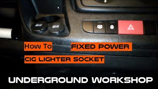 how to campervan  fixed power cig lighter socket by underground workshop 85 views 5 months ago 18 minutes