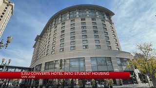 SJSU converts hotel into student housing