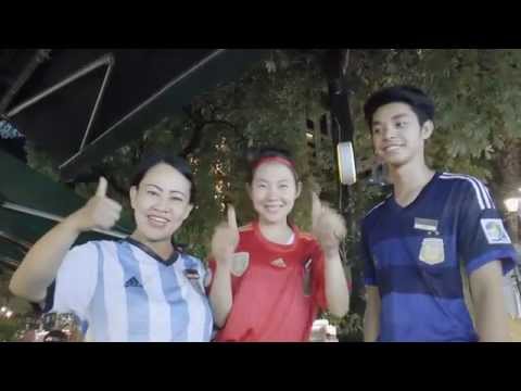 Suriwongse Hotel,Thailand.World Cup Football Fun