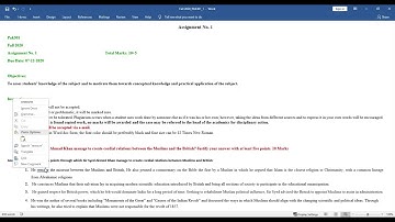 Pak301 Assignment 1 solution fall2020