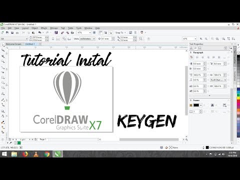 CARA INSTAL CorelDraw X7 || Crack || KeyGen || SerialNumber