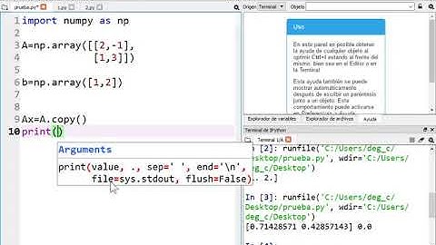 Regla de Cramer Python