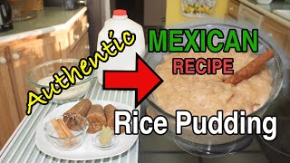How to Make AUTHENTIC Mexican Rice Pudding | Cooking with Magda