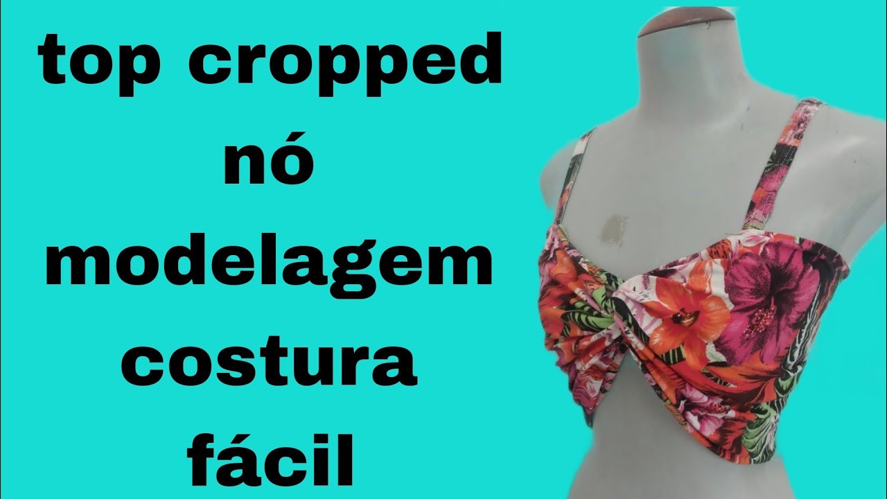 Como fazer top cropped nó