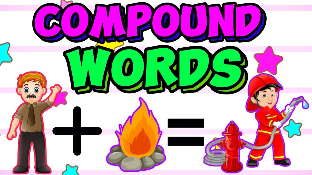 Compound Words for Kids / preschool learning #compoundwords #forkids # ...