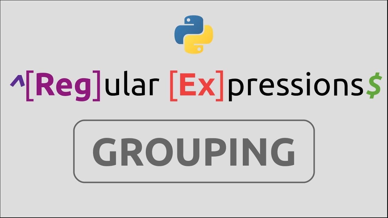 Regex In  Python (Part-12) | Grouping