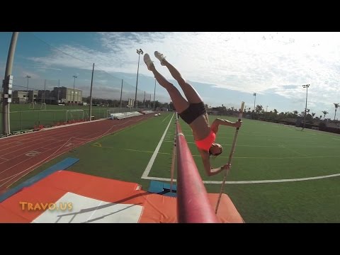 Pole Vaulting with Allison Stokke