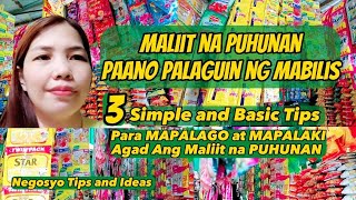 Paano Mapapalago Ng Mabilis Ang Maliit na Puhunan ?Tatlong Paraan Lang? Negosyo Tips and Ideas