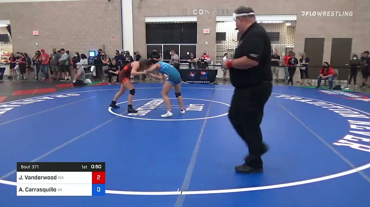 57 Kg Consi Of 8 #1 - Joanna Vanderwood, Wa Vs Ari...