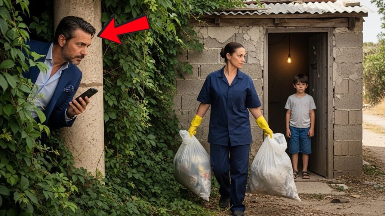 El Millonario Sigue A La Mesera Pobre Que Lleva Sus Sobras Del Restaurante Todos Los Días…