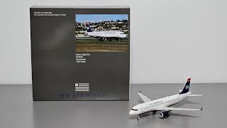 KJ Model 1/200 US Airways Airbus A320 (N106US from Miracle on the Hudson) Model Airplane Review