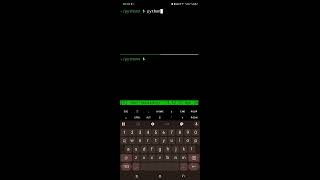Termux Python Server and Client