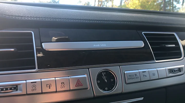 D4 Audi A8L MMI Malfunction