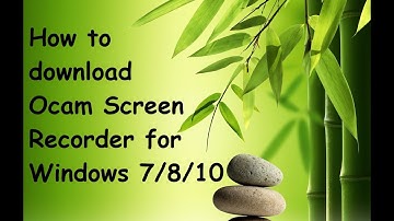 How to download Ocam Screeen Recorder for Windows 7/8/10 | Install Ocam Screen Recorder