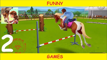 My Horse Stories Gameplay Walkthrough (Android,iOS) First training - Part 2