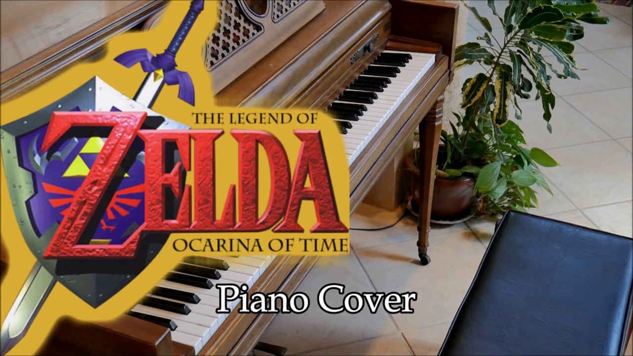 The Legend of Zelda Ocarina of Time Title Theme (Piano Cover) HD