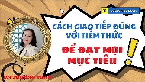 🌈CÁCH GIAO TIẾP ĐÚNG VỚI TIỀM THỨC ĐỂ THU HÚT ĐIỀU MÌNH MUỐN!!!