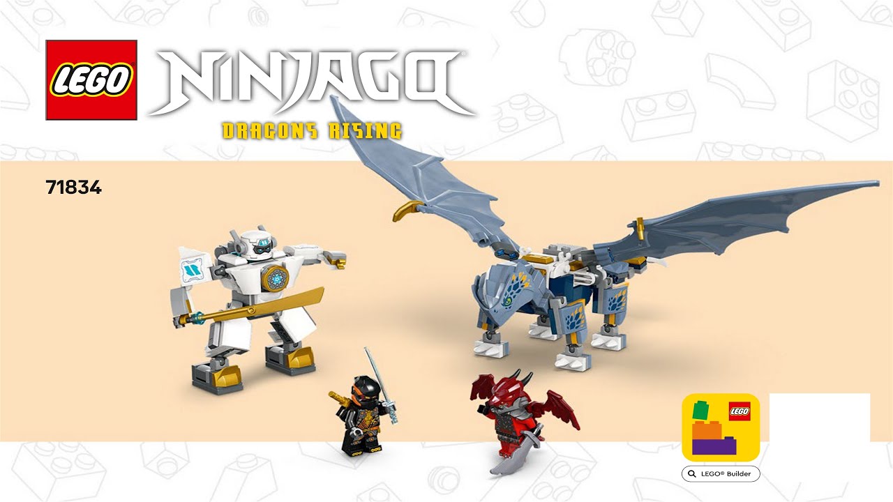 🍀 LEGO instructions 🍀 Ninjago 🍀 71834 🍀 Zane's Ultra Combiner
