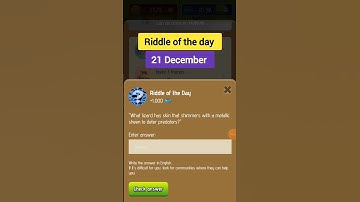 Riddle of the day zoo | Today 21 December riddle of the day zoo