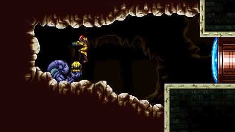 AM2R, Early Power Bomb in Area 1 using Blink