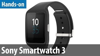 Sony Smartwatch 3 im Mobiwatch-Hands-on