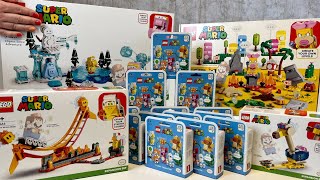 Unboxing NEW Lego Mario Sets 2023! - ASMR
