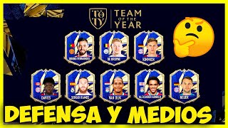 TOTY defensa y mediocampo, ¿más fácil y barato | Fifa Mobile 21