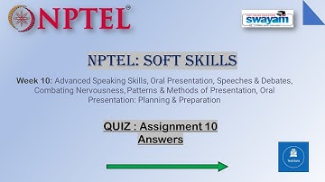 NPTEL||SOFT SKILLS Assignment 10 Answers|| NPTEL Soft Skills Week 10 Solution | Soft Skills Answers|