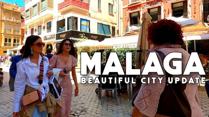 Malaga City Spain Beautiful City Update April 2022...