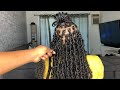 Butterfly Distressed Locs TUTORIAL Very Detailed/ Using Spring Twist Hair