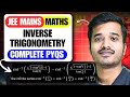 JEE Mains 2026 Exam: Inverse Trigonometry PYQs (2025) Part1 | Best Short Tricks for JEE Maths