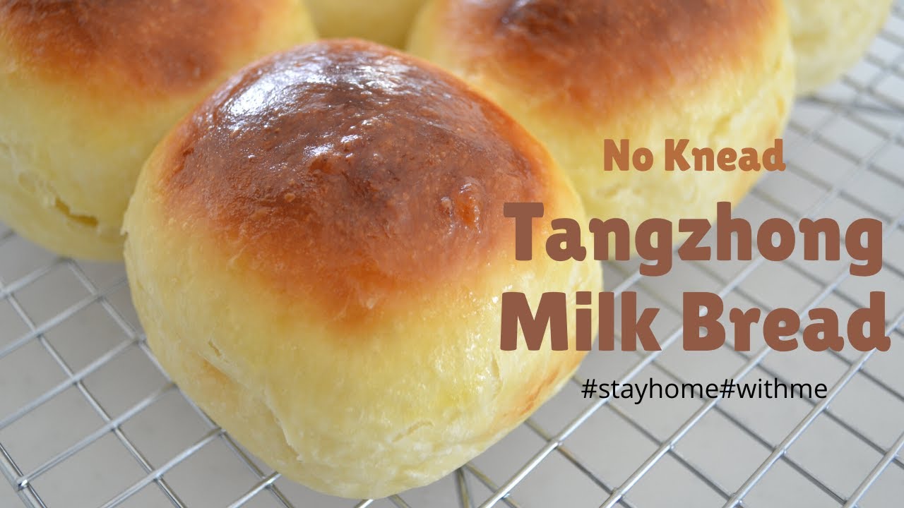 No Knead Tangzhong Hokkaido Milk Bread | #stayhome#withme! (EP174) | Kitchen Princess Bamboo