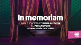 In memoriam – Om skuld, skräck och förlåtelse i en psykologisk thriller med Lotta Tejle & Ann Petrén