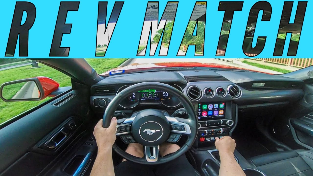 Mustang GT Rev Match = СЕРЬЕЗНОЕ ВЕСЕЛЬЕ