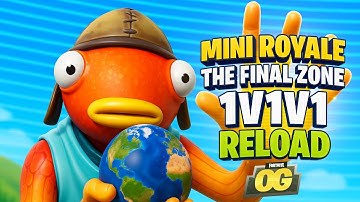 1V1V1 RELOAD MINI ROYALE – Fortnite UEFN Creative Map Trailer