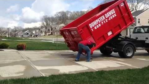 Dumpster Driveway Protection| Dumpster Dawgs Indianapolis