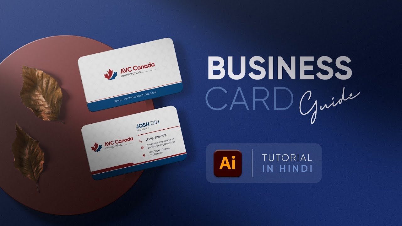 Guide to create a PRINT READY Business Card file | Spot UV | Tutorial in Hindi