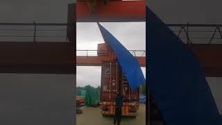 Gooseneck Detachable Low Bed Trailer 40Ot Container Loading