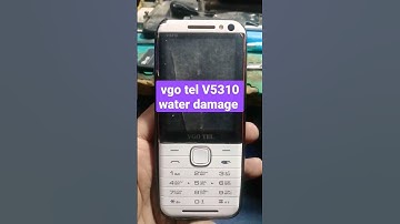 #vgo tel V5310 water damage || #shorts #youtube #youtubeshorts #ali sher communication