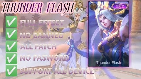 Script skin selena epic, Thunder Flash!!! ALL PATCH