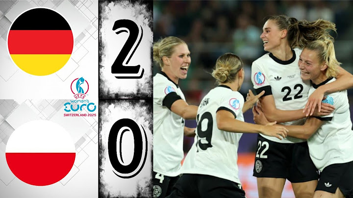 Jule Brand Tor | Deutschland gegen Polen 1-0 | Höhepunkte | UEFA Frauen-EM 25