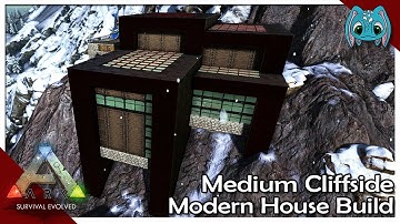Modern Cliffside House Show Off :: ARK: Building w/ Fizz