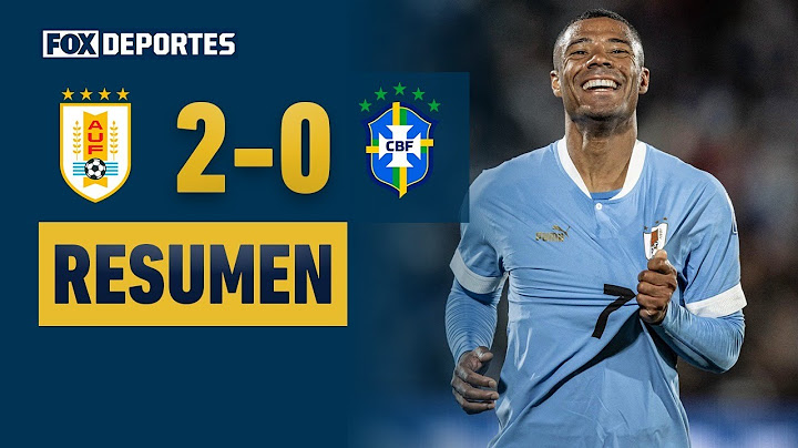 La 'Canarinha' sufre en Montevideo 😲 | Uruguay 0-2 Brasil | Eliminatorias Sudamericanas | Jornada 4
