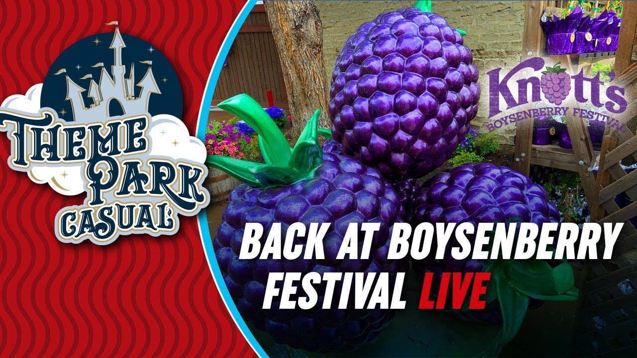 LIVE Back at Boysenberry Festival YouTube