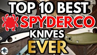 The Top 10 BEST Spyderco Folding Knives EVER screenshot 3