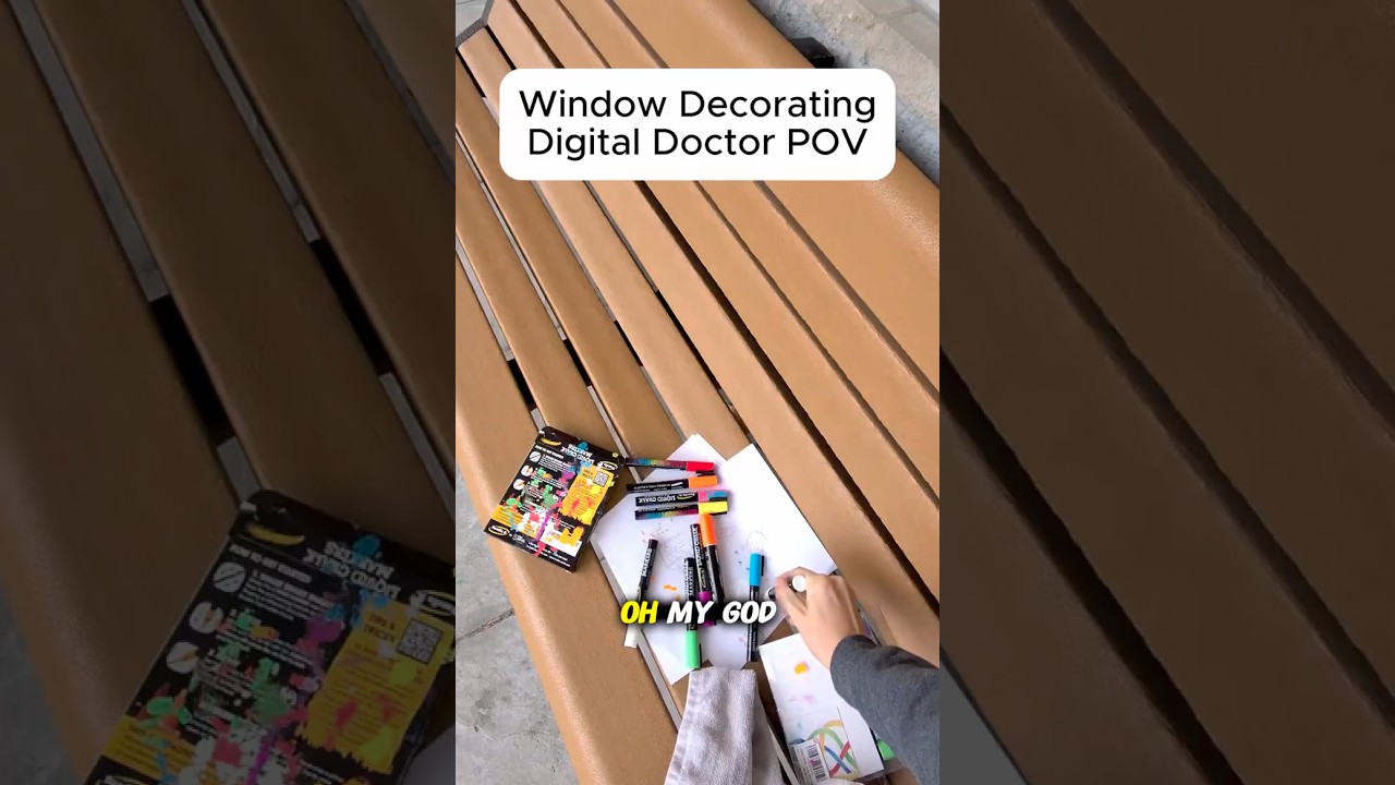 🚨Window Decorating Digital Doctor POV!! Are you having a tech problem? We accept mail ins! We have
